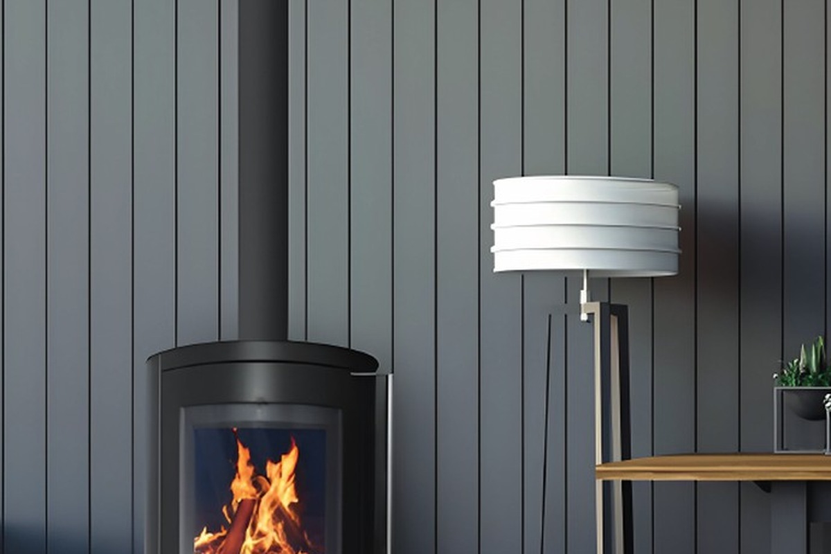 Poêle à bois Neptune SI-7 Color & Fire