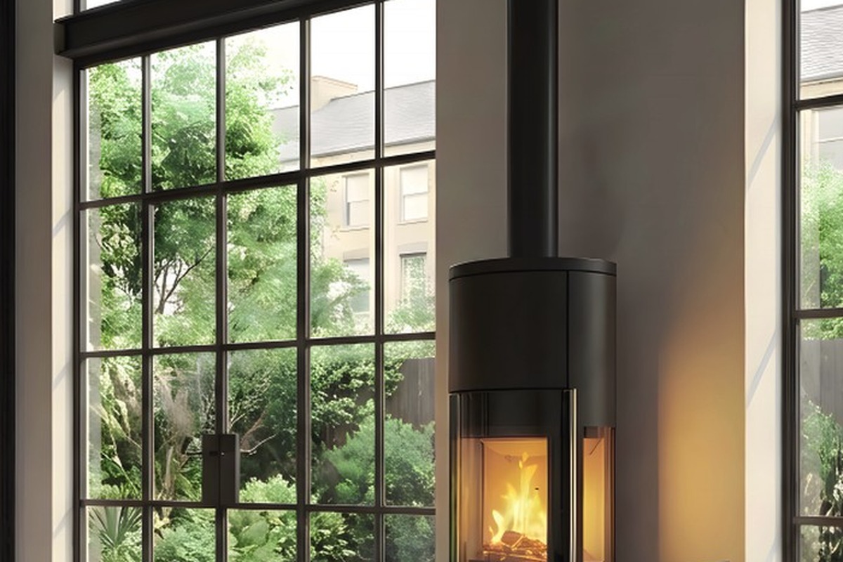 Poêle à bois Visio G15 Color & Fire