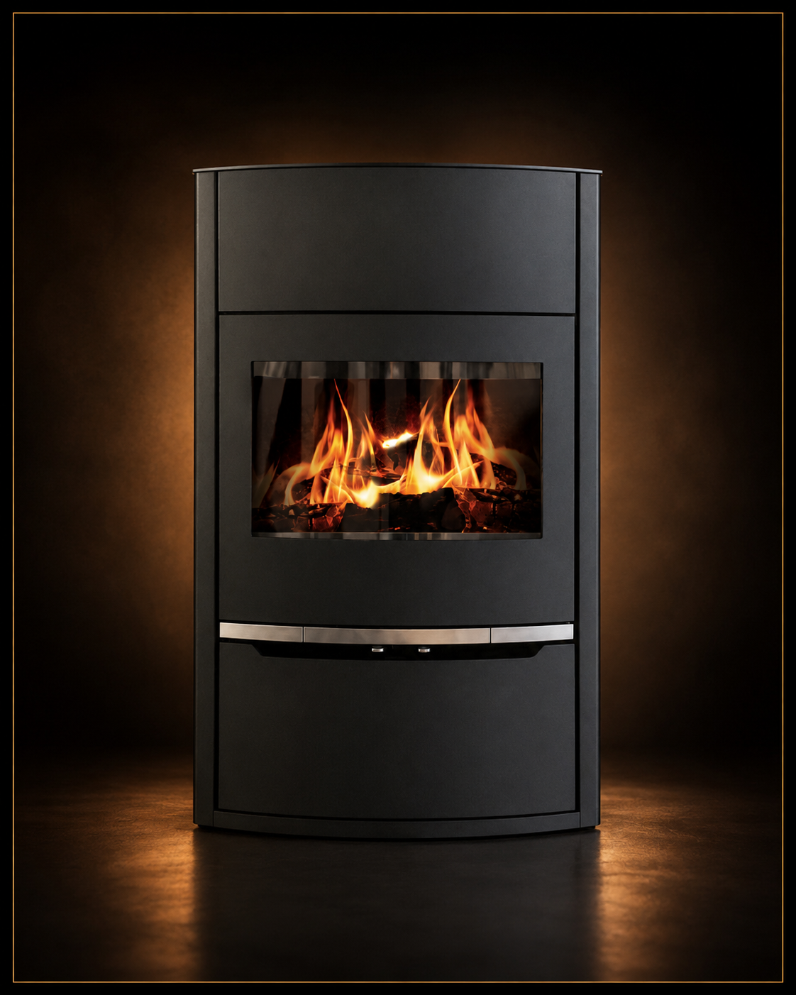 Poêle à bois Mega L1 Color & Fire