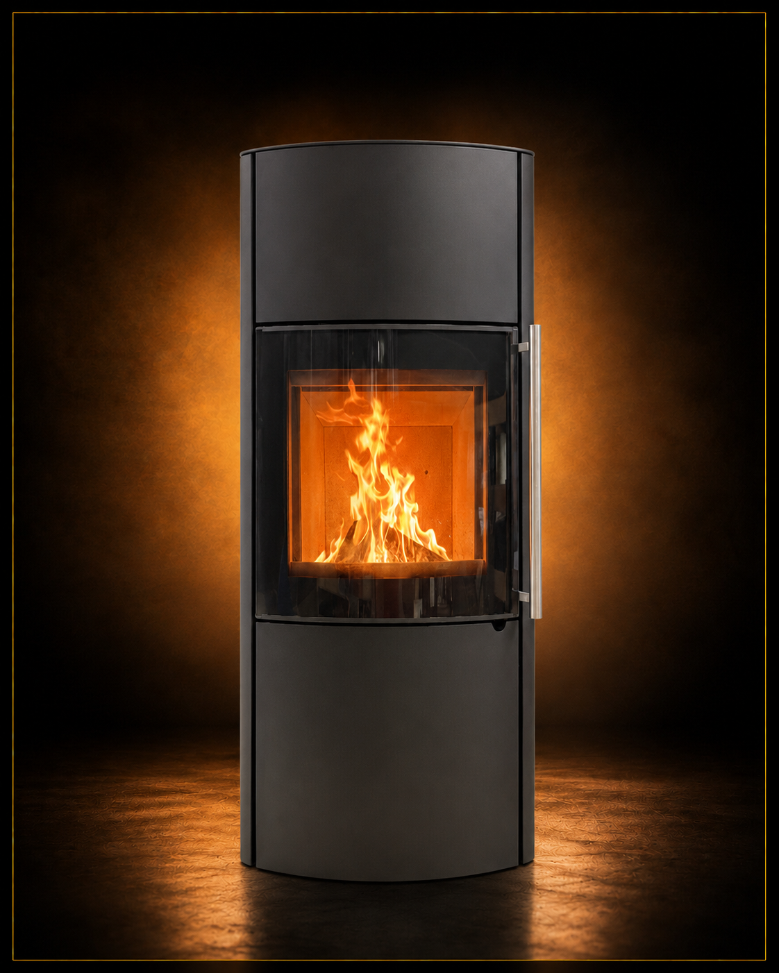 Poêle à bois Ardeco T2 Color & Fire